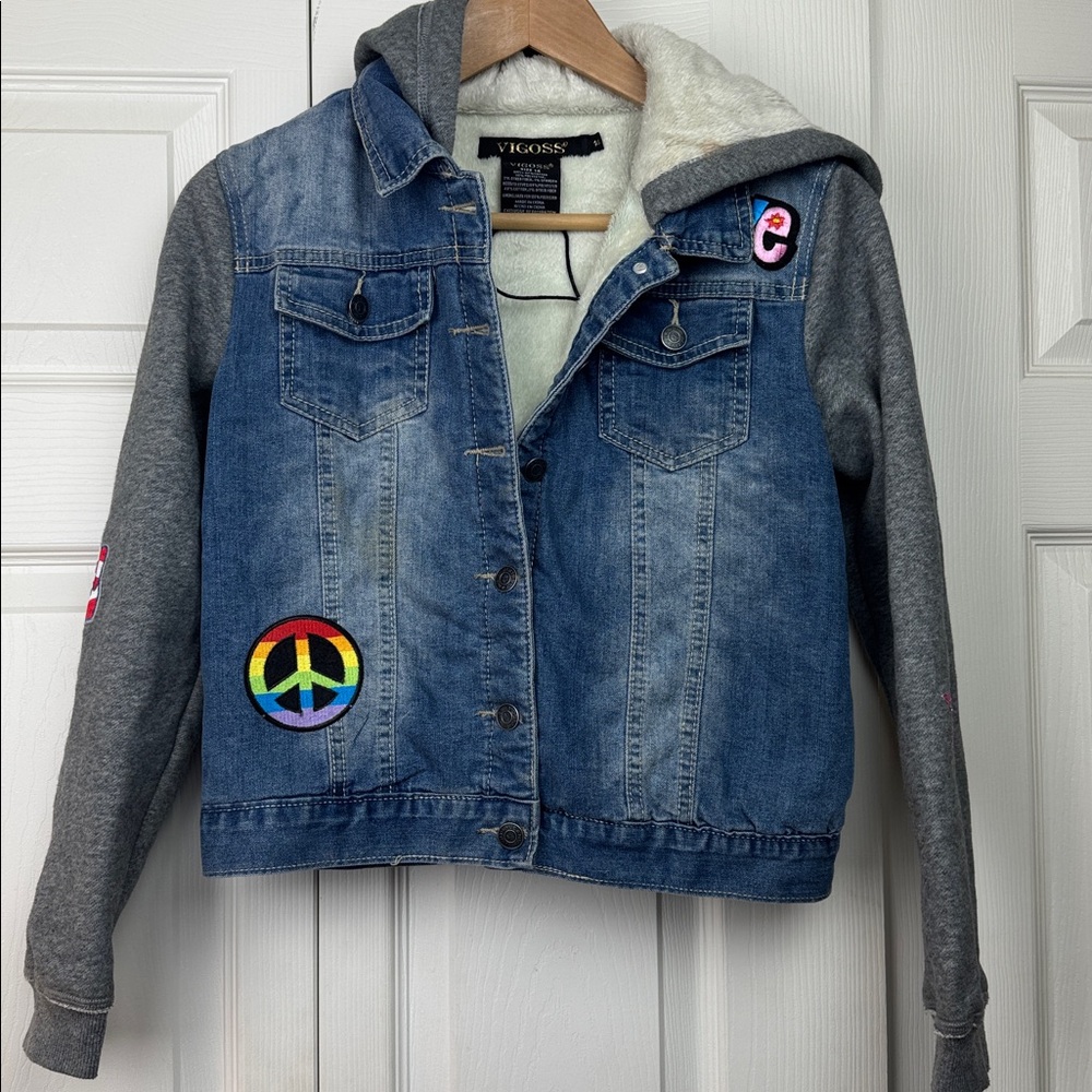Vigoss girls patched jacket 14 Girls